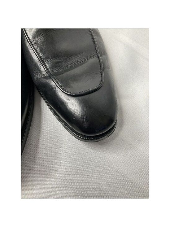 ?TO Boot New York Adam Derrick Devries Black Leather Penny Loafer US 10.5 Italy